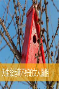 天生命運就不好的女人面相