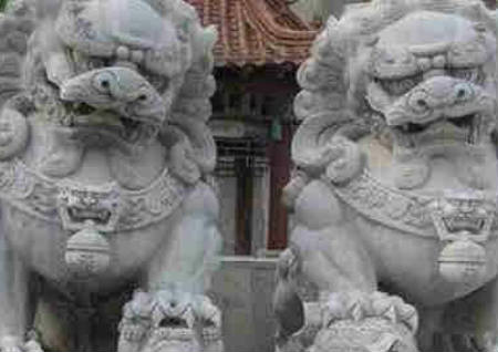 石獅子擺放風(fēng)水講究
