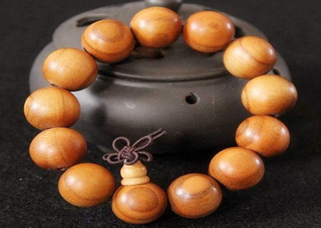 桃木手串怎么盤玩