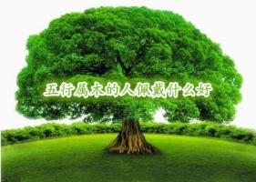 五行屬木的人佩戴什么好