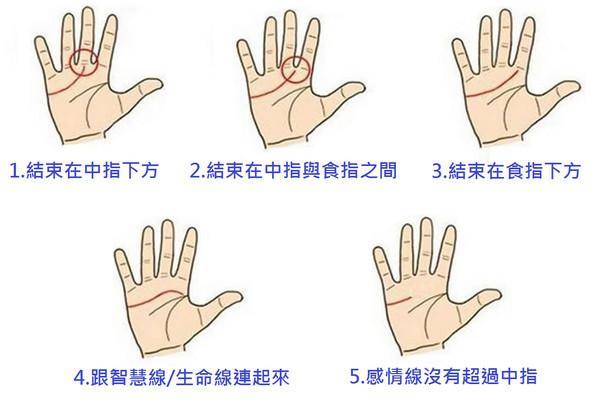 如何從感情線看人的性格與適合從事的職業(yè)