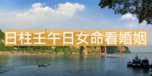 日柱壬午日女命看婚姻