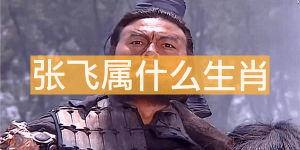 張飛屬什么生肖 張飛屬羊