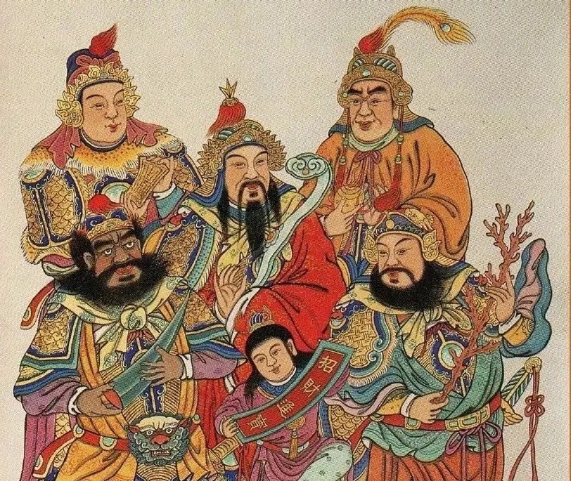 五路財(cái)神都有誰(shuí)叫什么名字？