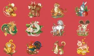 十二生肖屬相年齡對(duì)照表