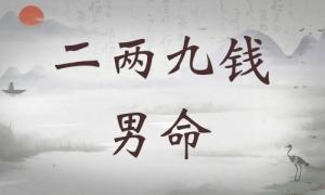 二兩九錢男命詳細(xì)解釋，二兩九錢男命詳解一生！