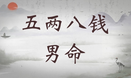 五兩八錢男命詳細(xì)解釋，五兩八錢男命一生總結(jié)！