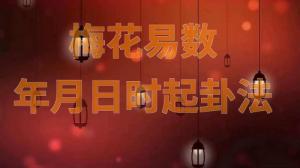 梅花易數(shù)年月日起卦方法詳解