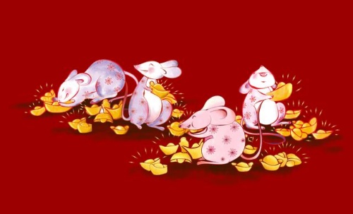 屬鼠三合和三沖屬相