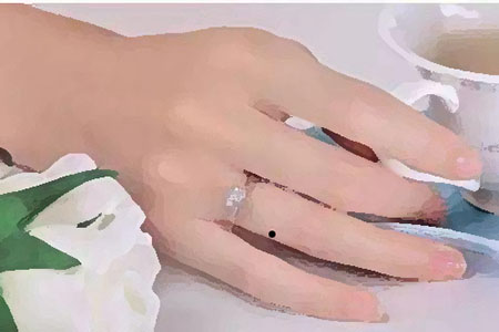 右手無名指長痣代表的含義