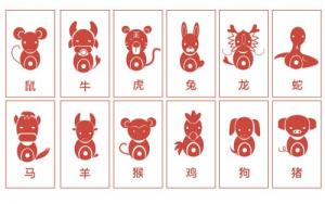 十二生肖年齡對(duì)照表查詢