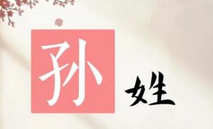 孫姓女孩名字大全2024