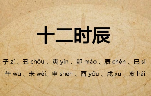 十二時(shí)辰對(duì)照表查詢