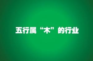 五行屬木的行業(yè)與職業(yè)有哪些