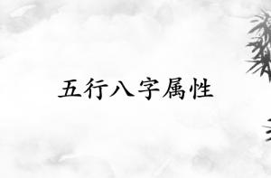 五行八字屬性看日柱還是年柱