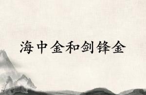 海中金和劍鋒金合不合