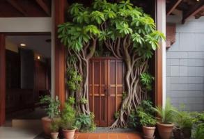 大門(mén)口放什么最旺子女