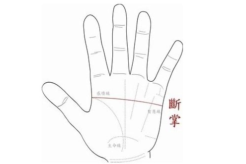 斷掌紋的男人婚姻怎么樣