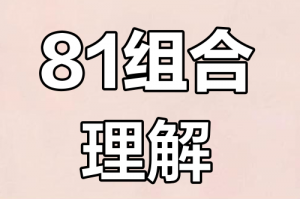 81組聯(lián)合密碼詳細(xì)解釋