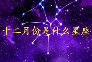 十二月份生日是什么星座