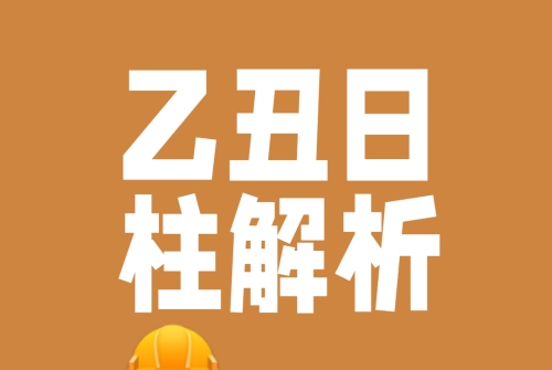 乙丑日柱是上等日柱嗎