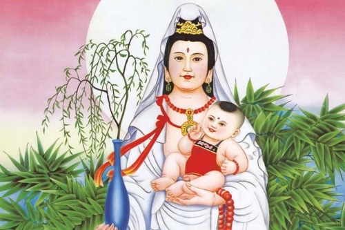 觀(guān)音送子三個(gè)時(shí)辰出生