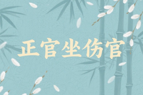 正官坐傷官是傷官見官嗎