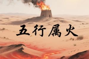 五行屬火寓意好的字男孩