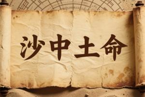 沙中土命和石榴木命在一起好嗎