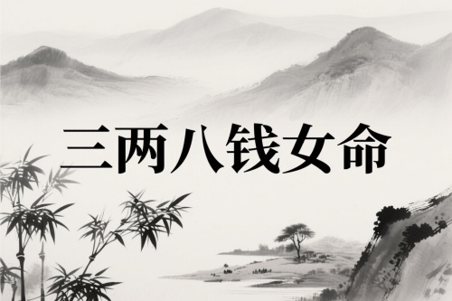 三兩八錢(qián)女命詳細(xì)解釋一生