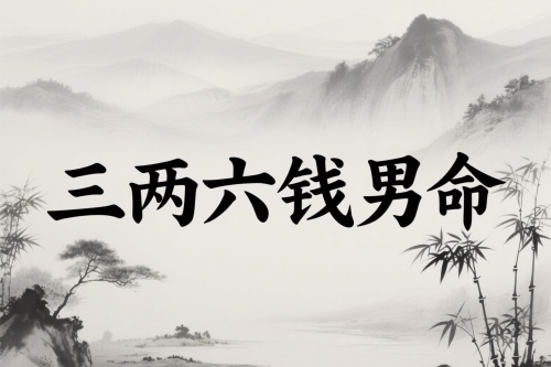三兩六錢(qián)男命最正確詳解