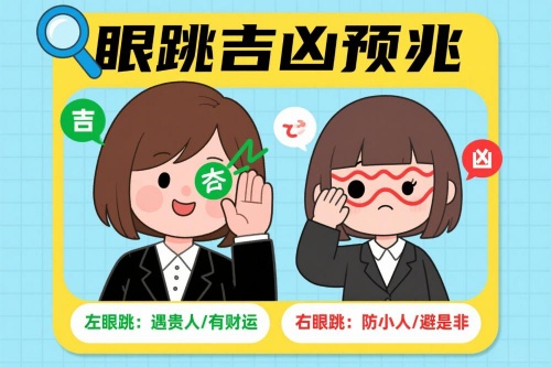 二十四小時眼跳吉兇預(yù)兆