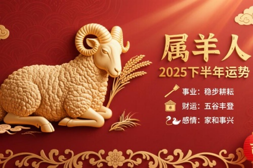 2025年屬羊人下半年運(yùn)勢(shì)如何