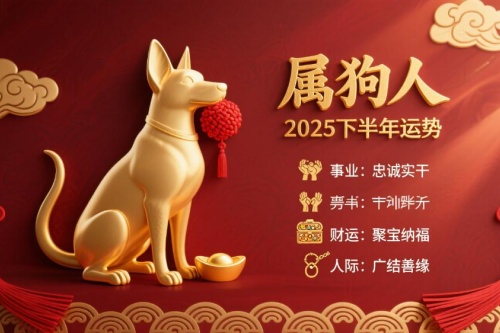 2025年屬狗人下半年運(yùn)勢(shì)如何