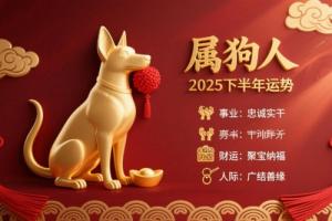2025年屬狗人下半年運(yùn)勢(shì)如何