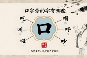 口字旁的字有哪些