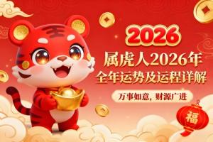 屬虎人2026年運(yùn)勢(shì)及運(yùn)程詳解大全