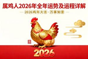 屬雞人2026年全年運(yùn)勢(shì)運(yùn)程詳解