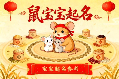 屬鼠男孩名字最佳字