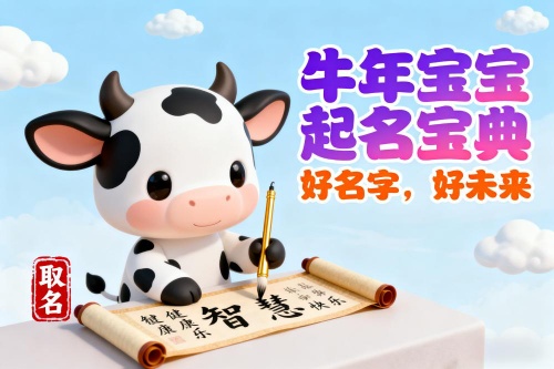屬牛男孩子取名字大全