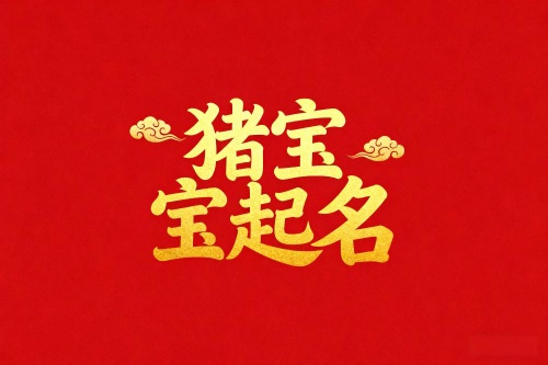 屬豬男孩子取名字大全