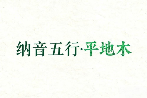 八字納音五行解析平地木