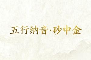 八字納音五行解析沙中金