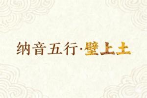 八字納音五行解析壁上土